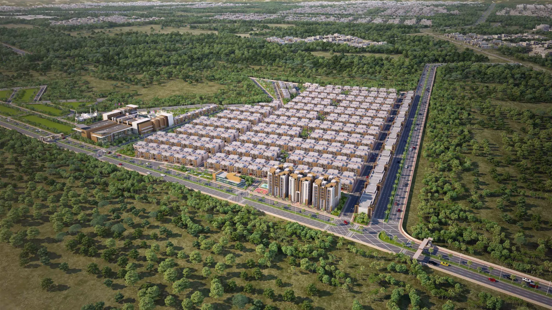 Master Plan Of Titan Enclave Prime Location Plots for Sale in Karachi